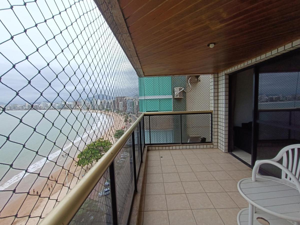 Apt Canto Nobre, Frente Total Para O Mar, 4 Quartos, Vaga De Garagem E Wi Fi Guarapari Exterior photo